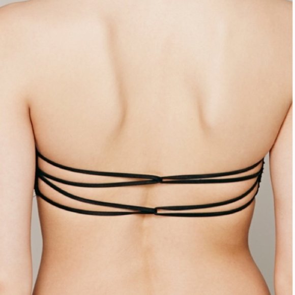 Free People Lace Essential Bandeau Bralette Bra - Picture 2 of 8